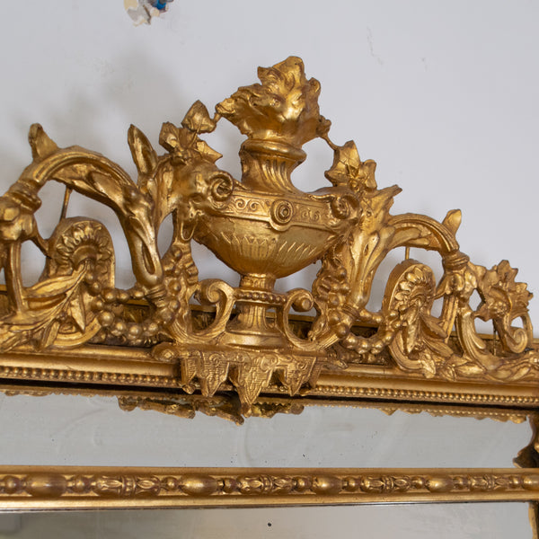 A Late 19th Century Louis XVI Style Mirror