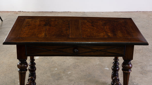 Louis XIII Stlye Walnut Side Table