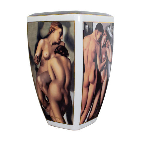 “Adam & Eve” Vase by Tamara De Lempicka