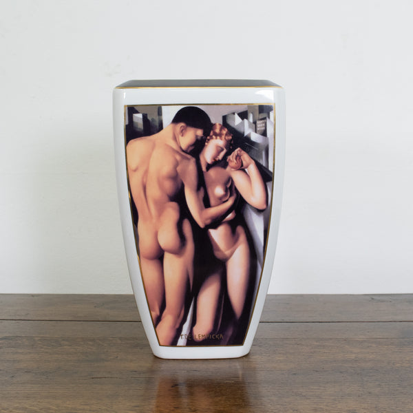 “Adam & Eve” Vase by Tamara De Lempicka