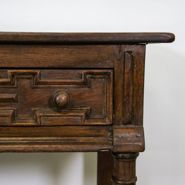 Antique English Oak Sideboard in the Charles II Style