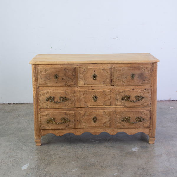 18th Century Bleached Provinical Commode