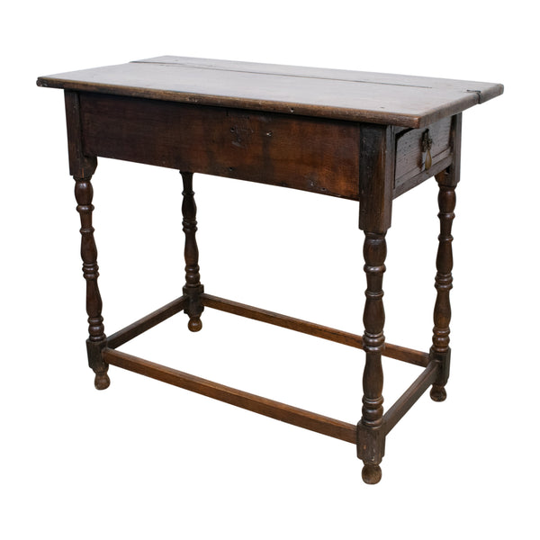 19th Century English Oak Side Table