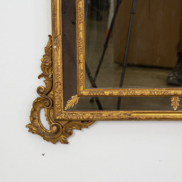 19th Century Florentine Giltwood Mirror