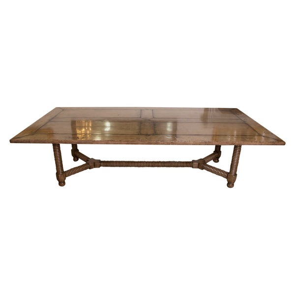 A Large Spanish Style Dining Table