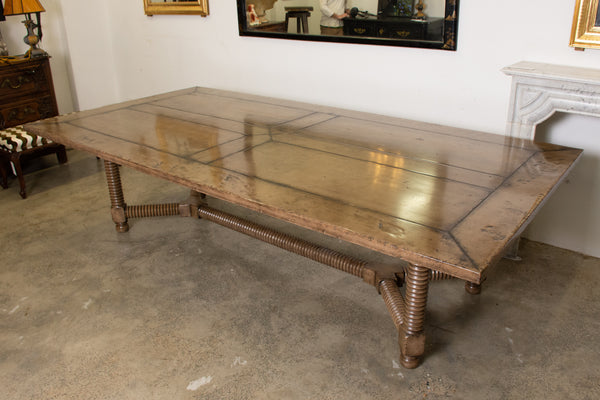 A Large Spanish Style Dining Table