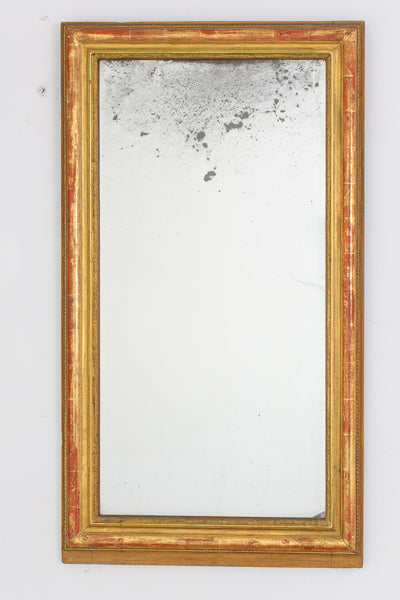 A Louis Phillippe Giltwood Mirror