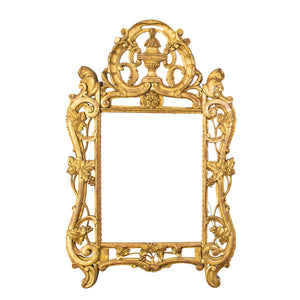 Antique Louis XV Style Giltwood Mirrror