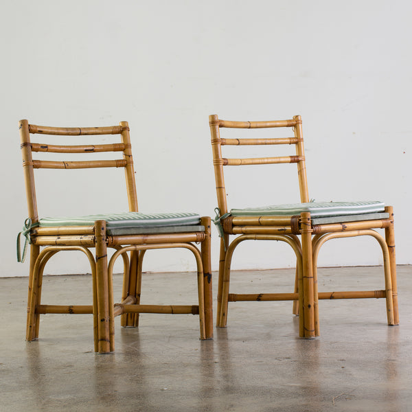 Vintage Bamboo Side chairs