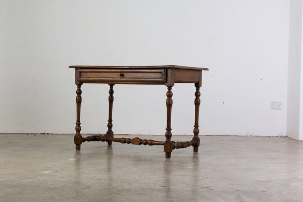Antique Louis XIII style Oak Side Table