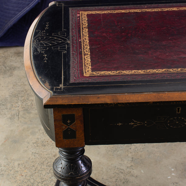 A Late Victorian Asthethic Movement Writing Table