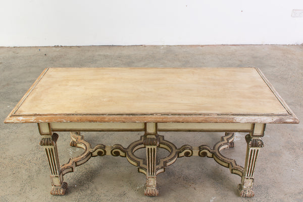 A Neo-Classical Painted Coffee Table
